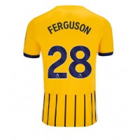 Echipament fotbal Brighton Evan Ferguson #28 Tricou Deplasare 2024-25 maneca scurta